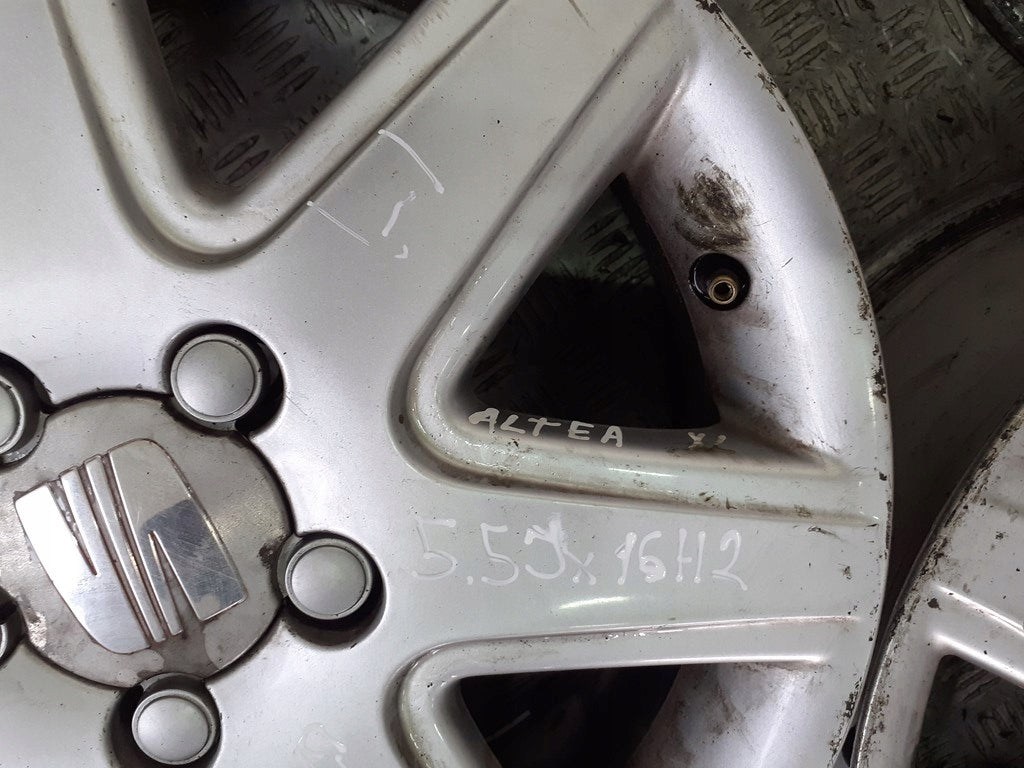 4x Alufelge 16 Zoll 5.5" 5x112 Seat Altea Xl Rim Wheel FEL3986682002ud