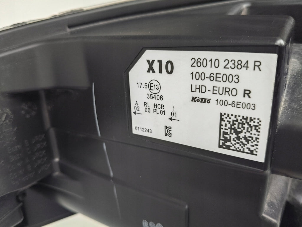 Frontscheinwerfer Renault Zoe 260102384R Full LED Rechts Scheinwerfer Headlight SCH7098632290om