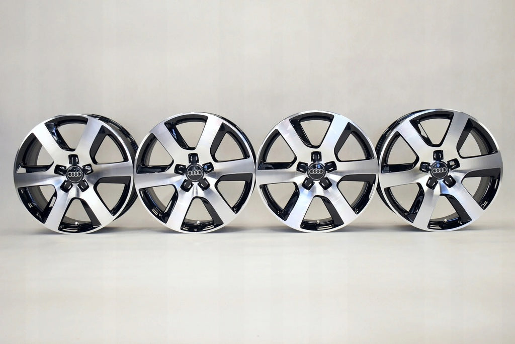 4x Alufelge 17 Zoll 8.0" 5x112 39ET Glanz Schwarz 4G0601025BK Audi A6 C7 B8 FEL1195433021rx