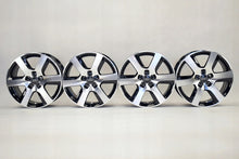 Laden Sie das Bild in den Galerie-Viewer, 4x Alufelge 17 Zoll 8.0" 5x112 39ET Glanz Schwarz 4G0601025BK Audi A6 C7 B8 FEL1195433021rx