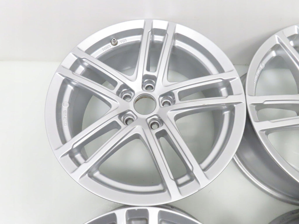 4x Alufelge 17 Zoll 7.5" 5x112 27ET Glanz Silber KBA52096 Audi I Rim Wheel FEL3247935466zg