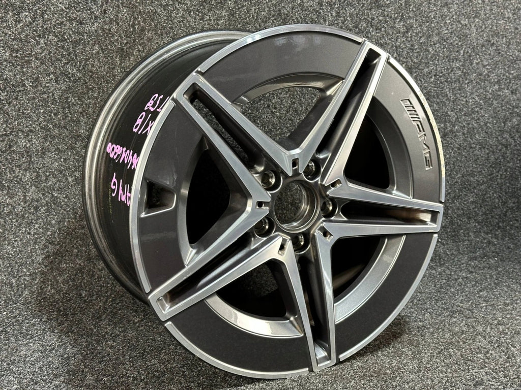 1x Alufelge 18 Zoll 58ET Glanz Schwarz A2064016600 Mercedes-Benz W206 Rim Wheel FEL4833267879eo