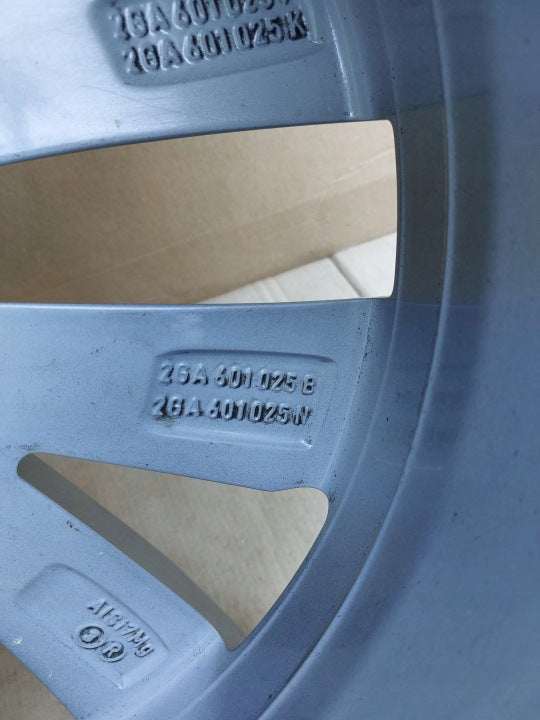 1x Alufelge 17 Zoll 7.0" 5x112 45ET Glanz Silber 2GA601025P Mg T-Roc Rim Wheel FEL9985909100jh