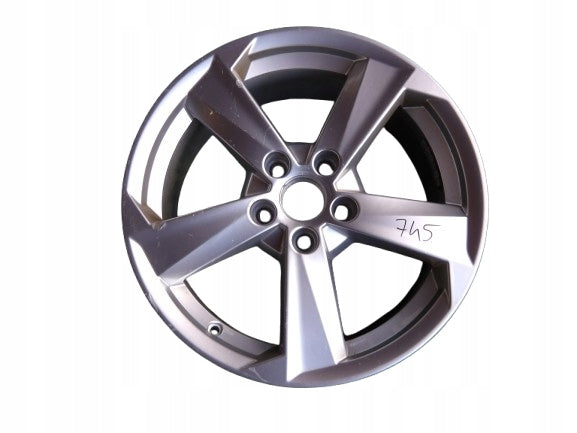 1x Alufelge 17 Zoll 7.0" 5x112 45ET Glanz Silber 81A601025B Audi Q2 Rim Wheel FEL5448304345po