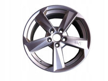 Laden Sie das Bild in den Galerie-Viewer, 1x Alufelge 17 Zoll 7.0" 5x112 45ET Glanz Silber 81A601025B Audi Q2 Rim Wheel FEL5448304345po