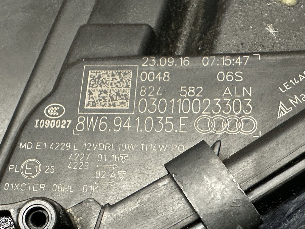 Frontscheinwerfer Audi A5 8W6941035E 8W6941783E LED Links Scheinwerfer Headlight SCH5551035597nb