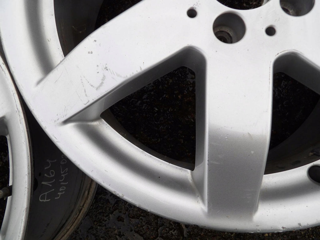 4x Alufelge 17 Zoll 7.5" 5x112 56ET Glanz Silber A1644014502 Mercedes-Benz W164 FEL1248798895qu