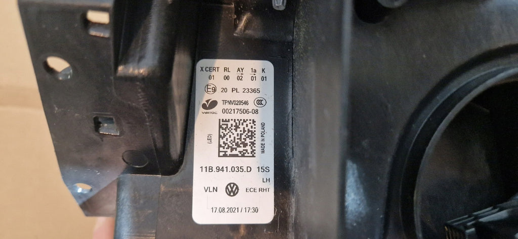 Frontscheinwerfer VW 11B941035D Full LED Links Scheinwerfer Headlight SCH1291100690ym