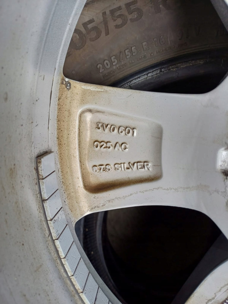 1x Alufelge 16 Zoll 6.5" 5x112 41ET 3V0601025 Skoda Superb Iii Rim Wheel FEL7817068654rm