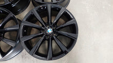 Load image into Gallery viewer, 4x Alufelge 18 Zoll 8.0" 5x112 30ET Glanz Schwarz 6867338 BMW 5 G31 G30 G11 G12 FEL4169952855ra