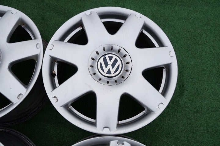 4x Alufelge 17 Zoll 7.0" 5x100 38ET 1C0601025E VW Golf IV Polo New Beetle FEL9430347880bm