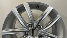 Load image into Gallery viewer, 1x Alufelge 16 Zoll 6.5&quot; 5x112 46ET Glanz Silber 5G0601025 Vw Rim Wheel