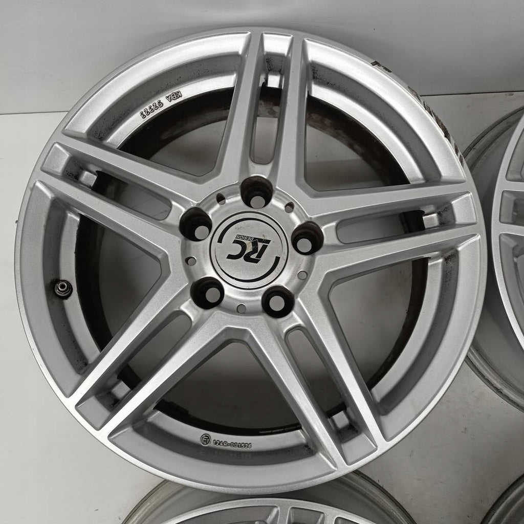 4x Alufelge 16 Zoll 6.5" 5x112 44ET Glanz Silber KBA52323 Audi I Rim Wheel FEL7979998555bl