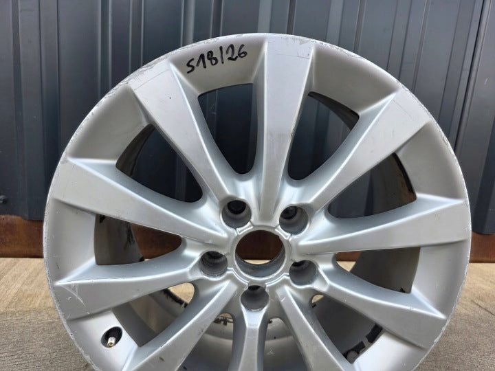 1x Alufelge 17 Zoll 8.0" 5x112 39ET Glanz 4G0601025BH Audi A5 A4 I Rim Wheel FEL6037311126up