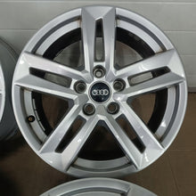 Load image into Gallery viewer, 4x Alufelge 17 Zoll 7.0" 5x112 42ET Glanz Silber 8W0601025P Audi A4 A3 Rim Wheel FEL6091946581tg
