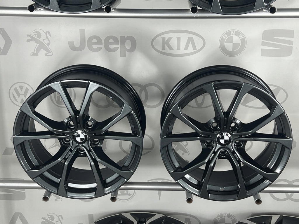 4x Alufelge 17 Zoll 7.5" 5x112 30ET Glanz Graphit 6883518 BMW G31 G21 G30 G20 FEL7034983931nv