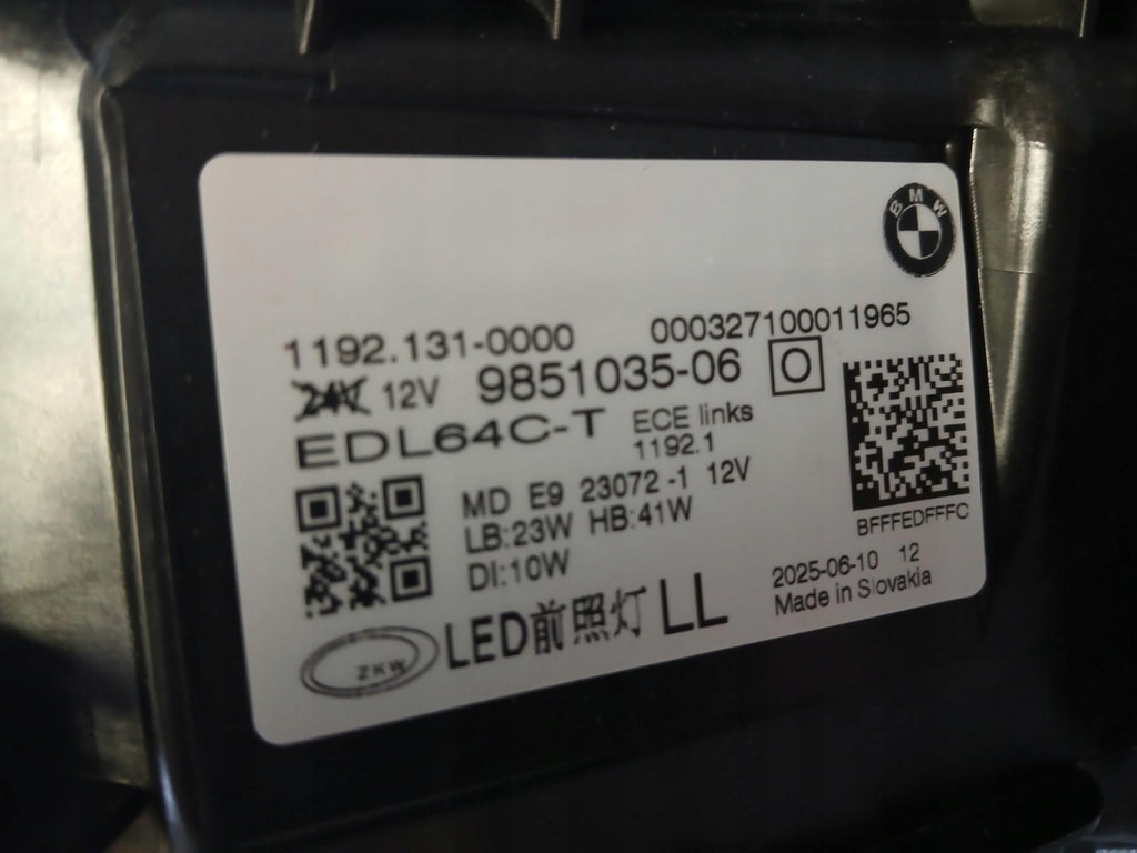 Frontscheinwerfer BMW 4 G22 G23 9851035 LED Links Scheinwerfer Headlight SCH5785619814vi
