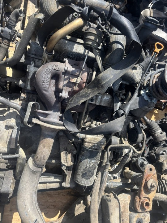 Motor VW Transporter Caravelle AJT 2.5 TDI 88PS 65kW Diesel Engine Komplett MOT3942243116ca