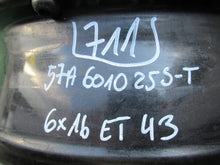 Load image into Gallery viewer, 1x Alufelge 16 Zoll 6.0" 5x112 43ET Glanz Schwarz 57A601025S- Skoda Kodiaq FEL3683764101wb