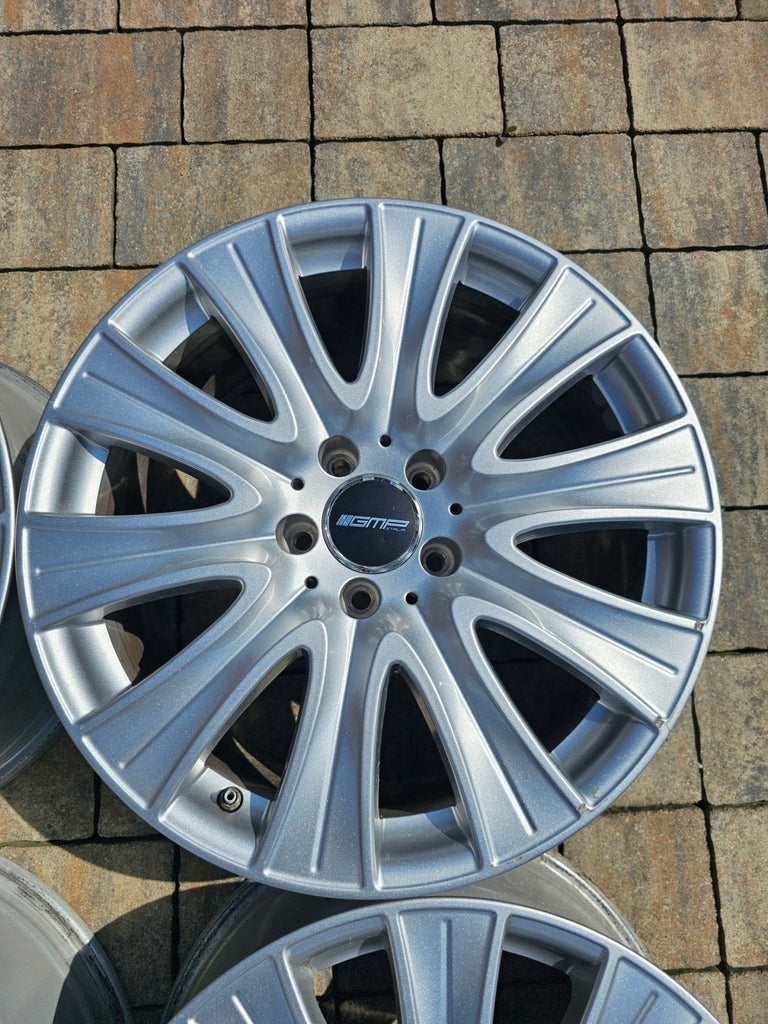 4x Alufelge 18 Zoll 8.0" 5x112 41ET Glanz Silber A2224010902 Mercedes-Benz FEL2851611445cg