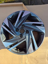 Laden Sie das Bild in den Galerie-Viewer, 1x Alufelge 16 Zoll 6.0" 4x100 50ET Glanz Schwarz 52910-Q0200 Hyundai I20 III Mg FEL1246624192vw