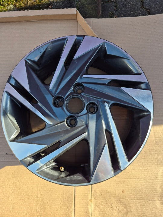 1x Alufelge 16 Zoll 6.0" 4x100 50ET Glanz Schwarz 52910-Q0200 Hyundai I20 III Mg FEL1246624192vw