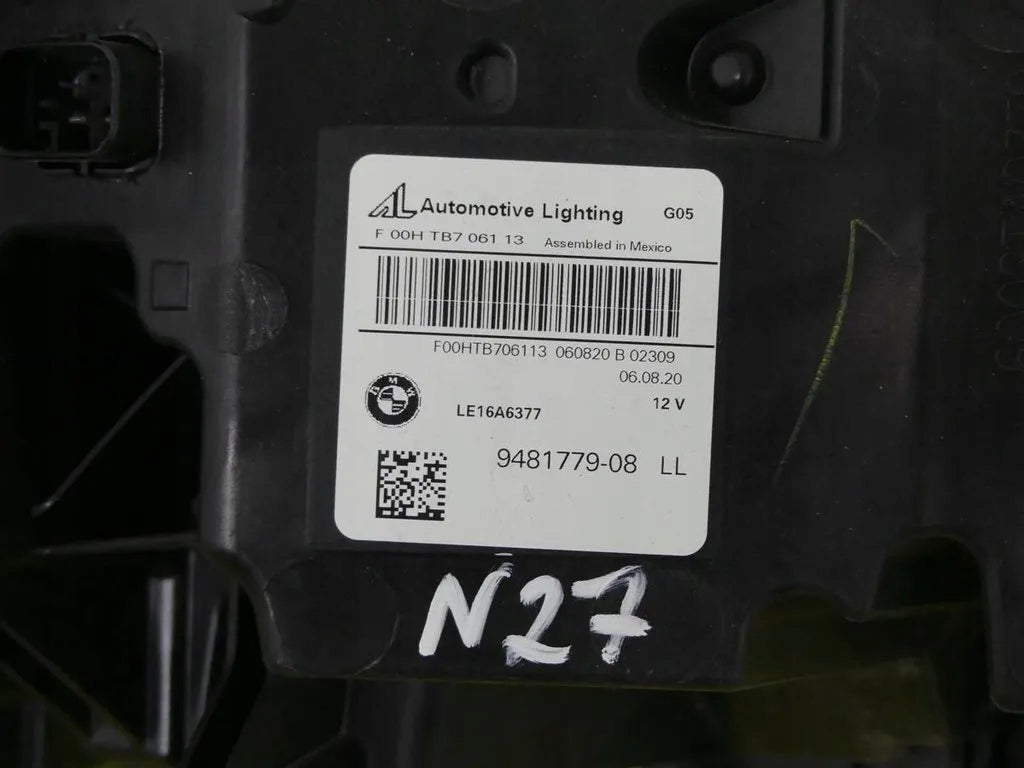 Frontscheinwerfer BMW X5 G05 G06 9481779 LE16A6377 F00HTB70613 Full LED Links SCH5685504728ak