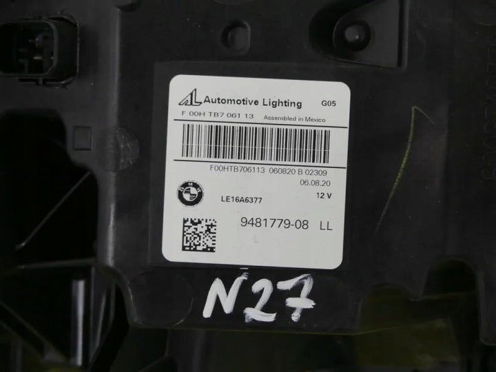 Frontscheinwerfer BMW X5 G05 9481779 LE16A6377 F00HTB70613 Full LED Links SCH5685504728ak