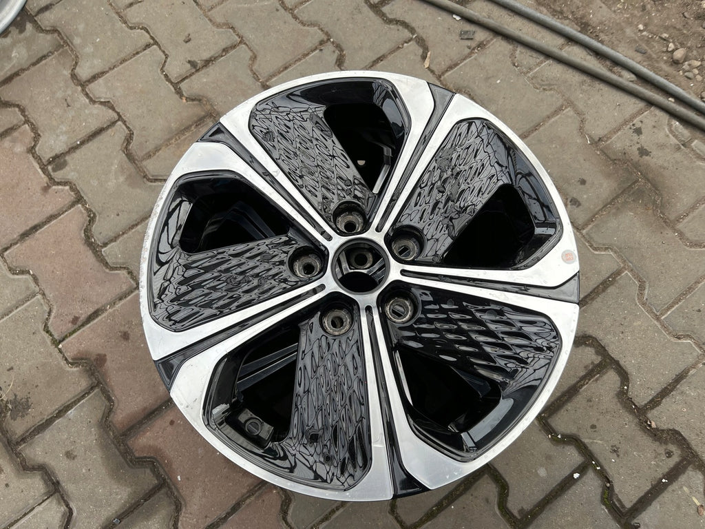 1x Alufelge 16 Zoll 6.5" 5x114.3 40ET 52910-CR200 Kia Rim Wheel