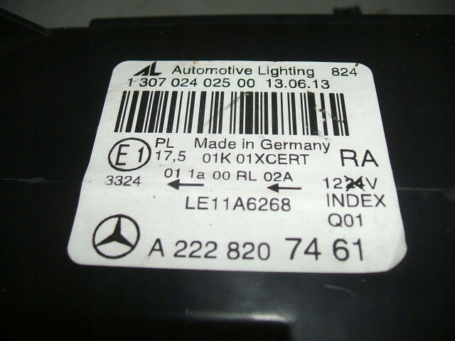 Frontscheinwerfer Mercedes-Benz W222 A2228207461 Rechts Scheinwerfer Headlight SCH1886385281rn