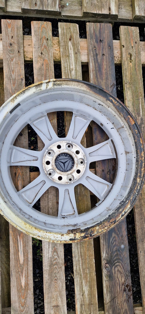 1x Alufelge 16 Zoll 6.0" 5x112 A2049011002 Mercedes-Benz W204 Rim Wheel