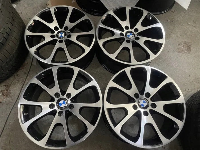 4x Alufelge 18 Zoll 8.5" 5x120 47ET Glanz Silber 6796251 BMW 3 F30 F31 Rim Wheel FEL5103200125ub