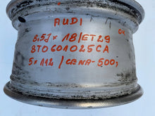 Load image into Gallery viewer, 1x Alufelge 18 Zoll 8.5" 5x112 29ET 8T0601025CA Audi Rim Wheel FEL2158810247ob