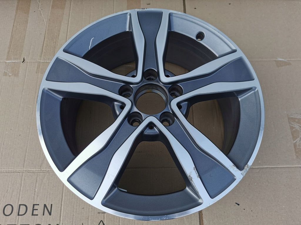 1x Alufelge 17 Zoll 7.0" 5x112 48 5ET A2054010800 Mercedes-Benz W205 Rim Wheel FEL6504234933ia