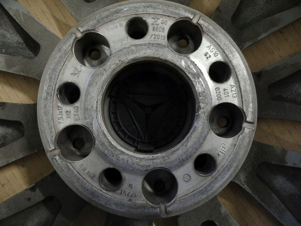 1x Alufelge 17 Zoll 7.5" 5x114.3 A2134010200 Mercedes-Benz Rim Wheel