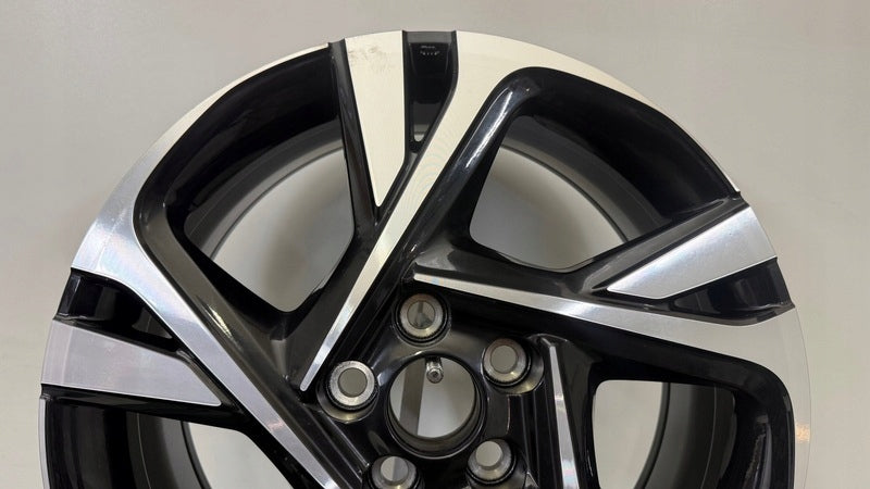 1x Alufelge 18 Zoll 7.0" 5x114.3 50ET Glanz Schwarz CMS1305 Toyota C-Hr FEL7070039698zi