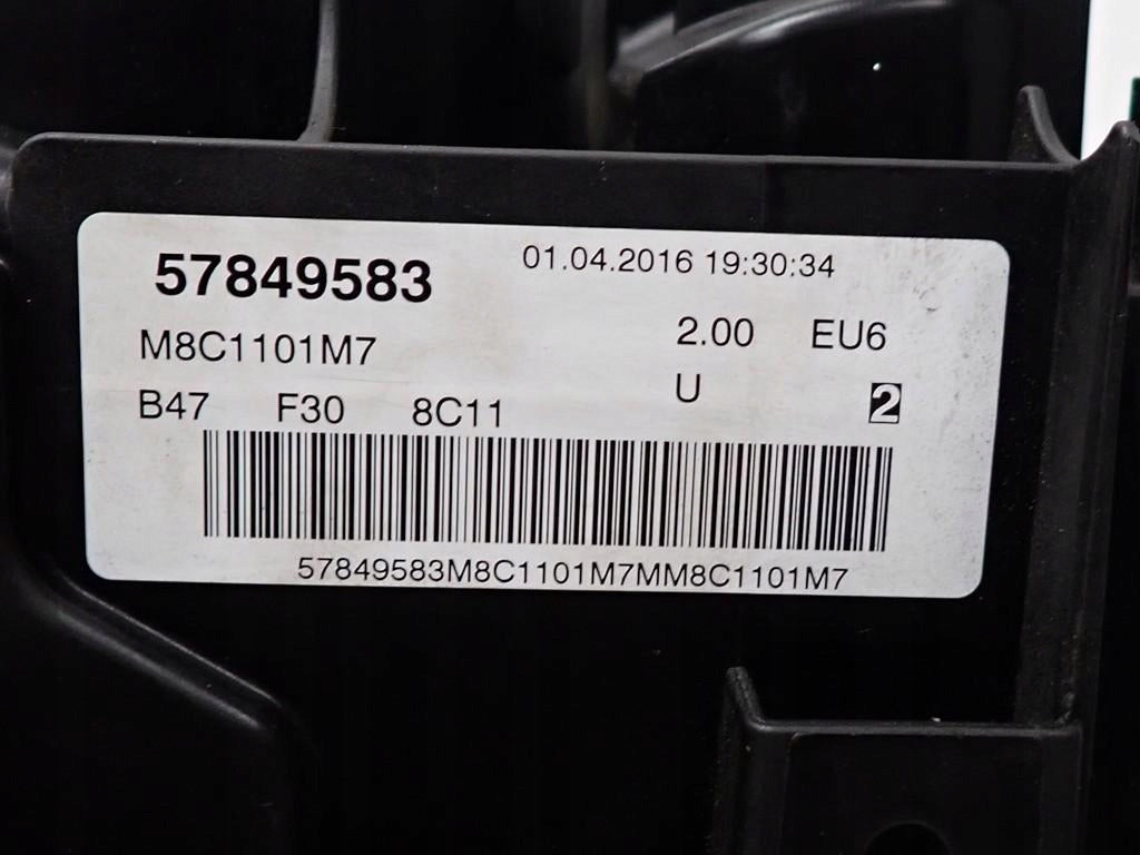 Motor BMW F34 3 F30 F31 B47D20A 2.0 150PS 110kW 157TKm 2016 Diesel Komplett