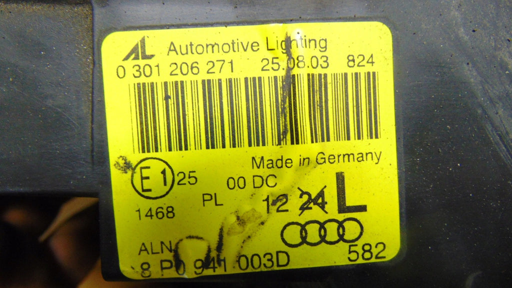 Frontscheinwerfer Audi A3 8P0941003D Xenon Links Scheinwerfer Headlight