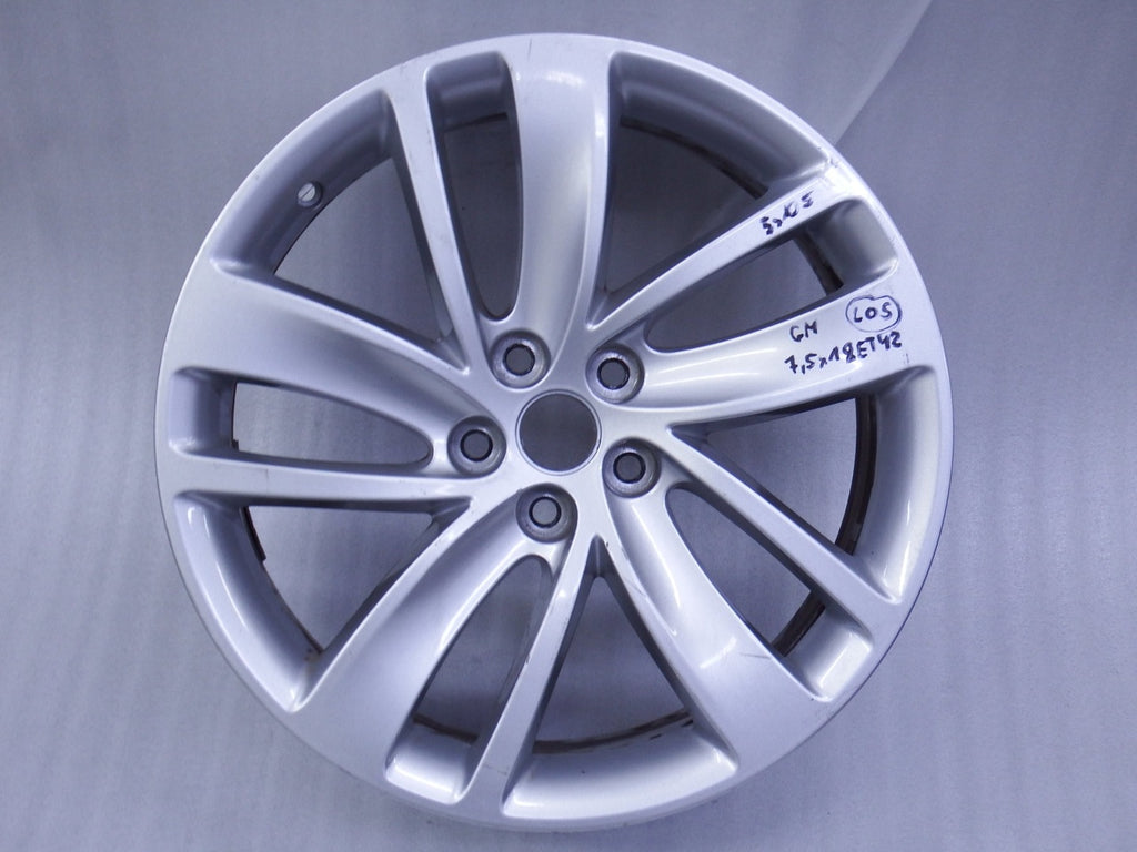 1x Alufelge 18 Zoll 7.0" 5x105 38ET Glanz Silber 95440992 Opel Mokka Rim Wheel FEL3641907717kq