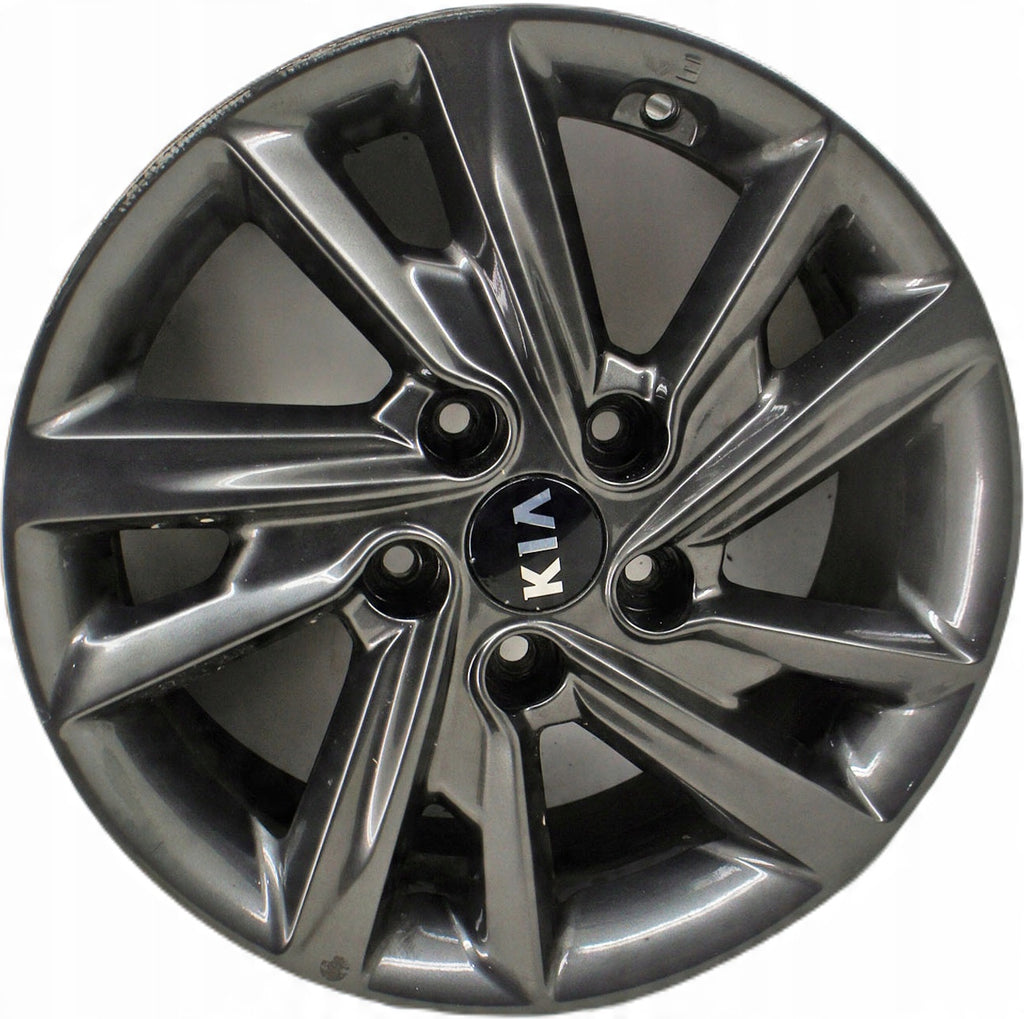 1x Alufelge 16 Zoll 6.5" 5x114.3 52910-D4550 Kia Optima Rim Wheel