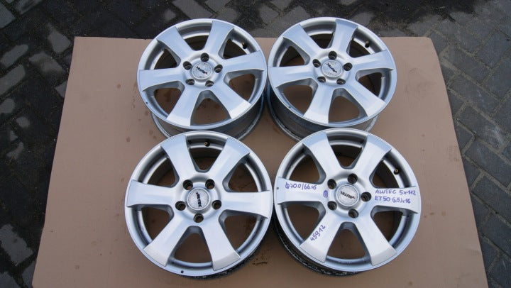 4x Alufelge 16 Zoll 6.5" 5x112 Rim Wheel FEL1391918674vk