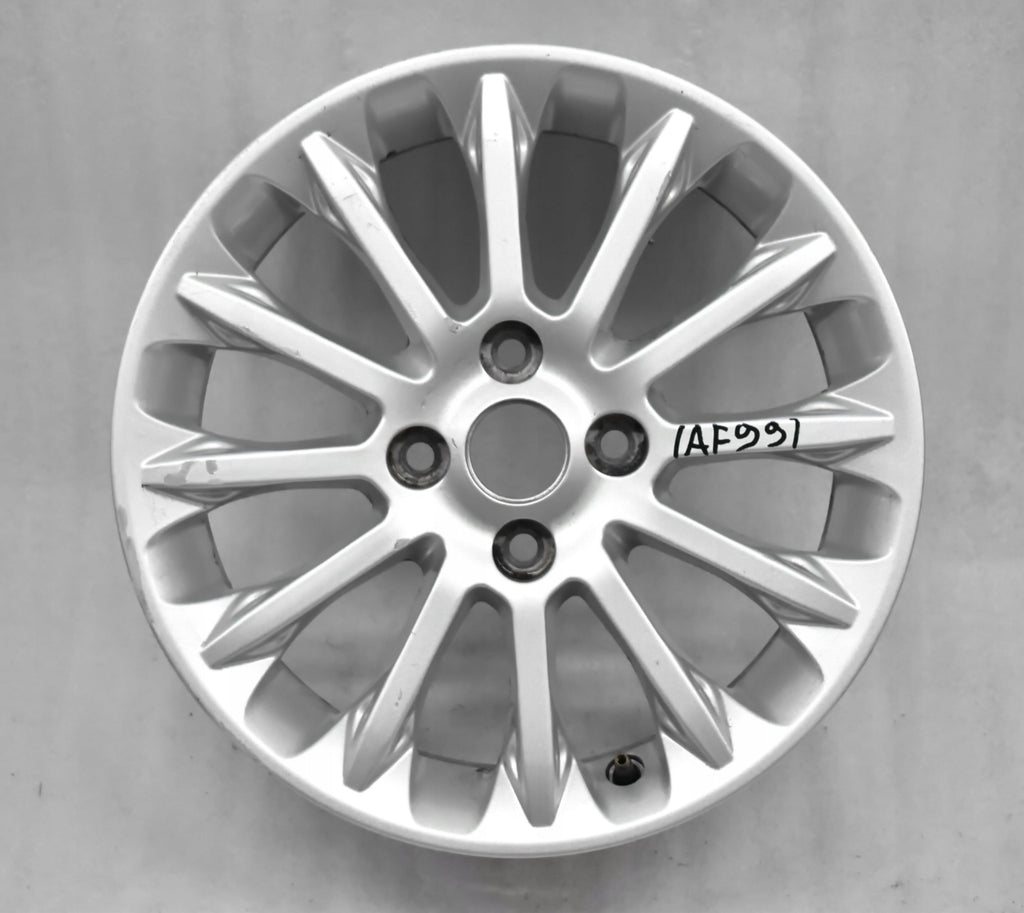 1x Alufelge 16 Zoll 6.5" 4x108 47,5ET Glanz Silber HL4744-1 Ford Fiesta FEL2098314934aa
