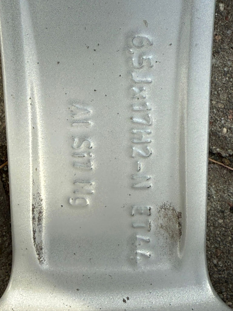 4x Alufelge 17 Zoll 6.5" 5x112 44ET Silber A1774011200- Mercedes-Benz Rim Wheel FEL8471653272ml