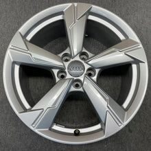 Load image into Gallery viewer, 4x Alufelge 18 Zoll 8.0" 5x112 39ET Glanz Silber 4K0601025D Audi A6 C8 Rim Wheel FEL5508268711ta