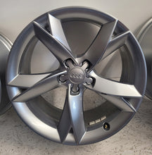 Load image into Gallery viewer, 4x Alufelge 19 Zoll 8.5" 5x112 32ET Glanz 8T0601025CK Audi A5 A4 Rim Wheel FEL9522593050dx