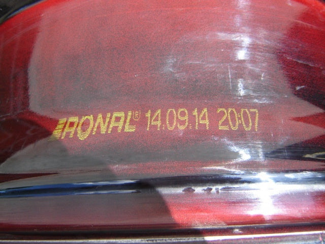 1x Alufelge 17 Zoll 7.0" 4x100 44ET Glanz Schwarz Opel Corsa Rim Wheel