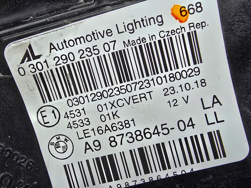 Frontscheinwerfer BMW 2 F45 8738645-04LL Full LED Ein Stück (Rechts oder Links) SCH3346063702jr