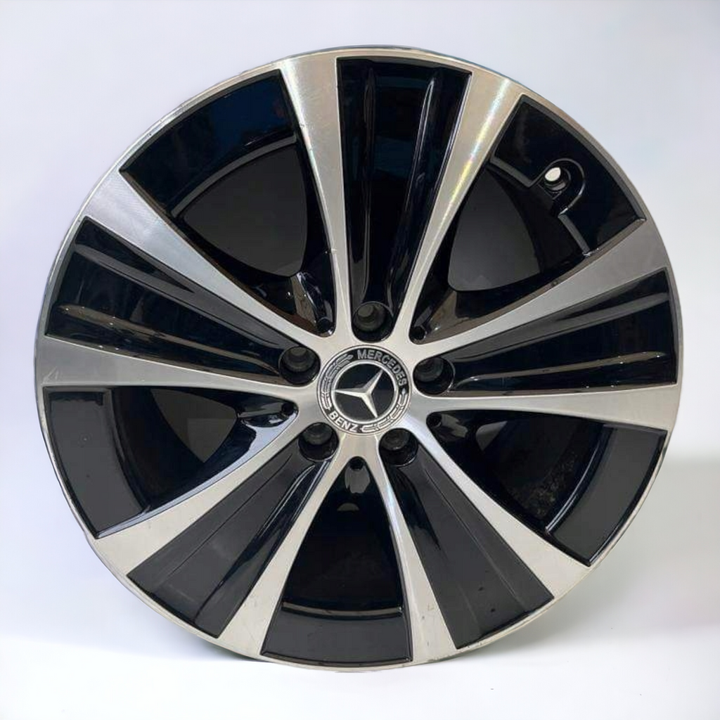 1x Alufelge 18 Zoll 9.0" 5x112 2134015300 Mercedes-Benz Rim Wheel