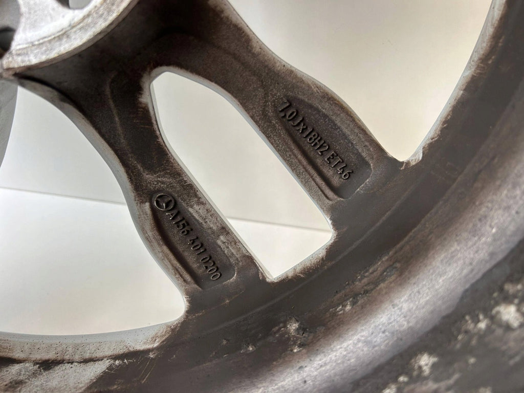 1x Alufelge 18 Zoll A1564010200 Mercedes-Benz Gla Rim Wheel FEL6197511522fn