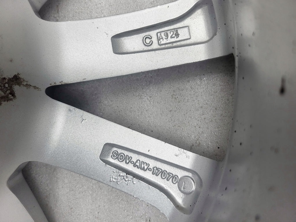 1x Alufelge 17 Zoll 7.0" 5x114.3 35ET SOV-AW-17070 Renault E-Tech Arkana